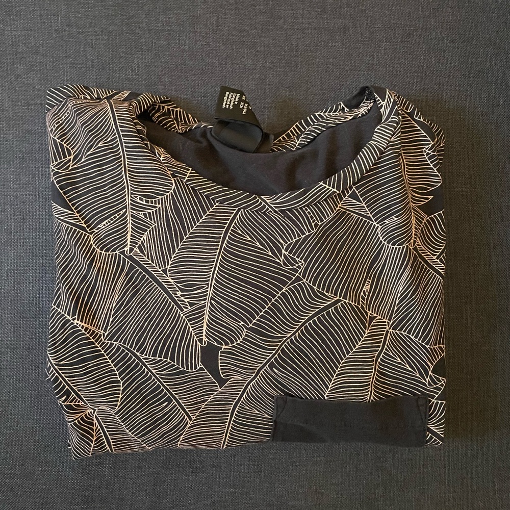 H & M stretch Dark blue t-shirt